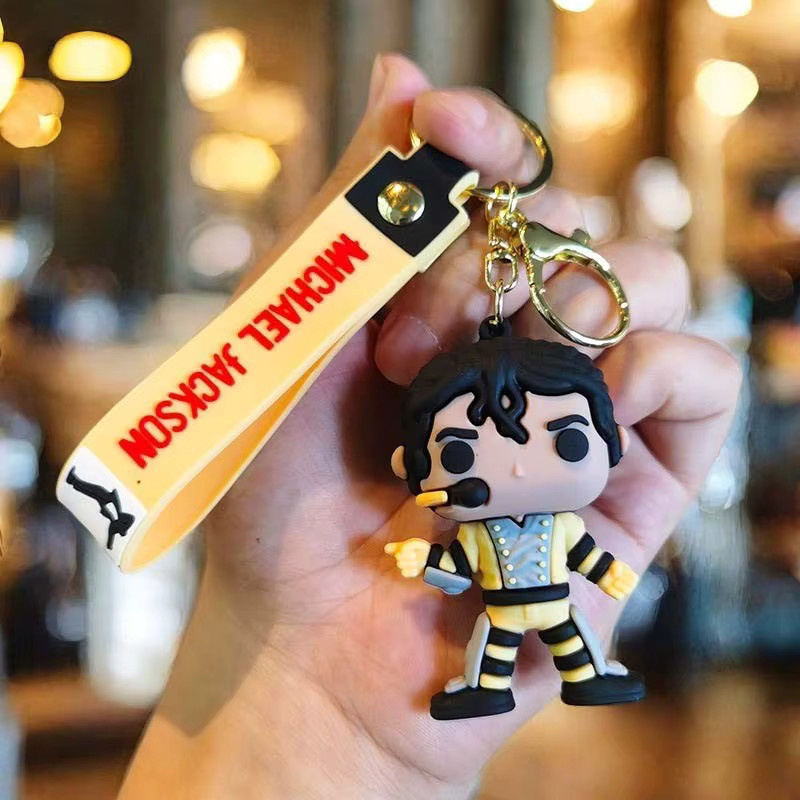 Hot Toys Schlüsselanhänger Michael Jackson, Weiß - Bild 3