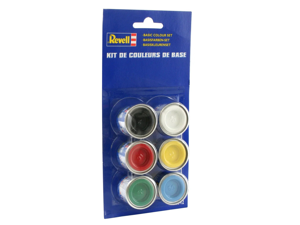 Revell Base Colour Set, Email Color Enamel, Farbenset, 6-teiliges Set - Bild 3