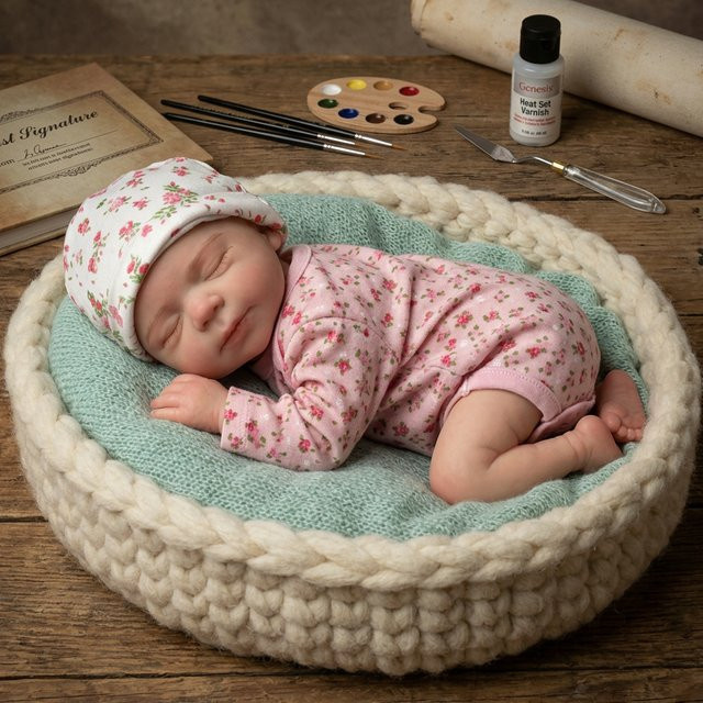 OtardDolls Reborn-Puppe Pascale, Mädchenpuppe, Silikon, 18-Zoll - Bild 1