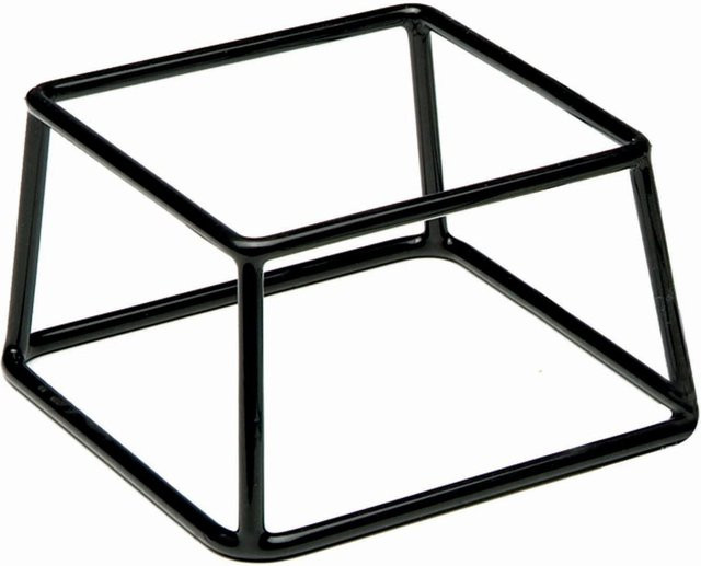 APS Buffetständer MULTI aus Metall, eckig, schwarz, B/T/H: 18 x 18 x 10 cm - Bild 1