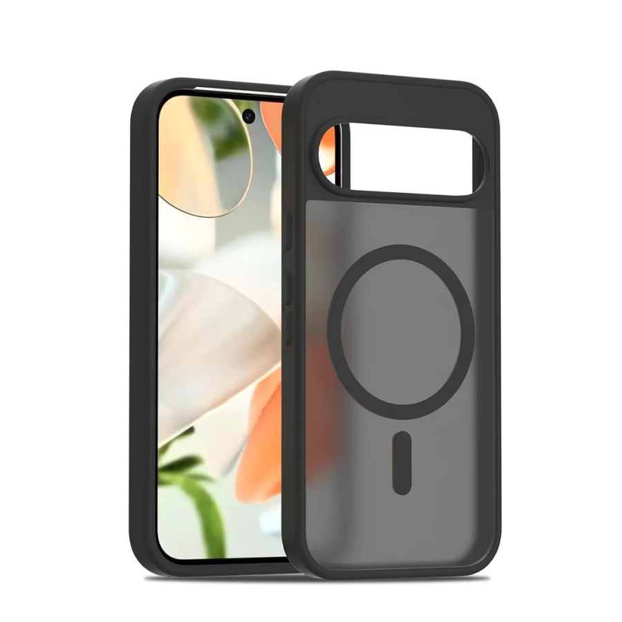 Google Handyhülle für Pixel 10 und Pixel 9 Pro XL, mattiert, transparent oder schwarz, magnetisch und kabelloses Laden unterstützt - Bild 3