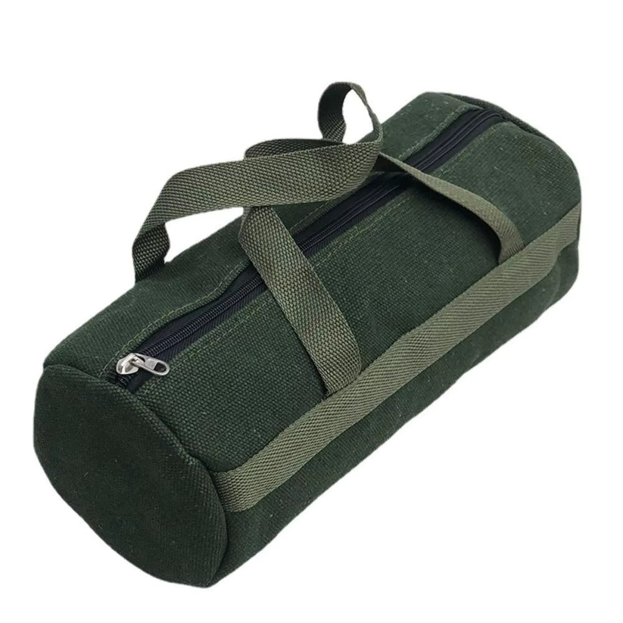 Robuste Canvas Werkzeugtasche in Grün für Hardware und Autoreparatur-Toolkits - Bild 5