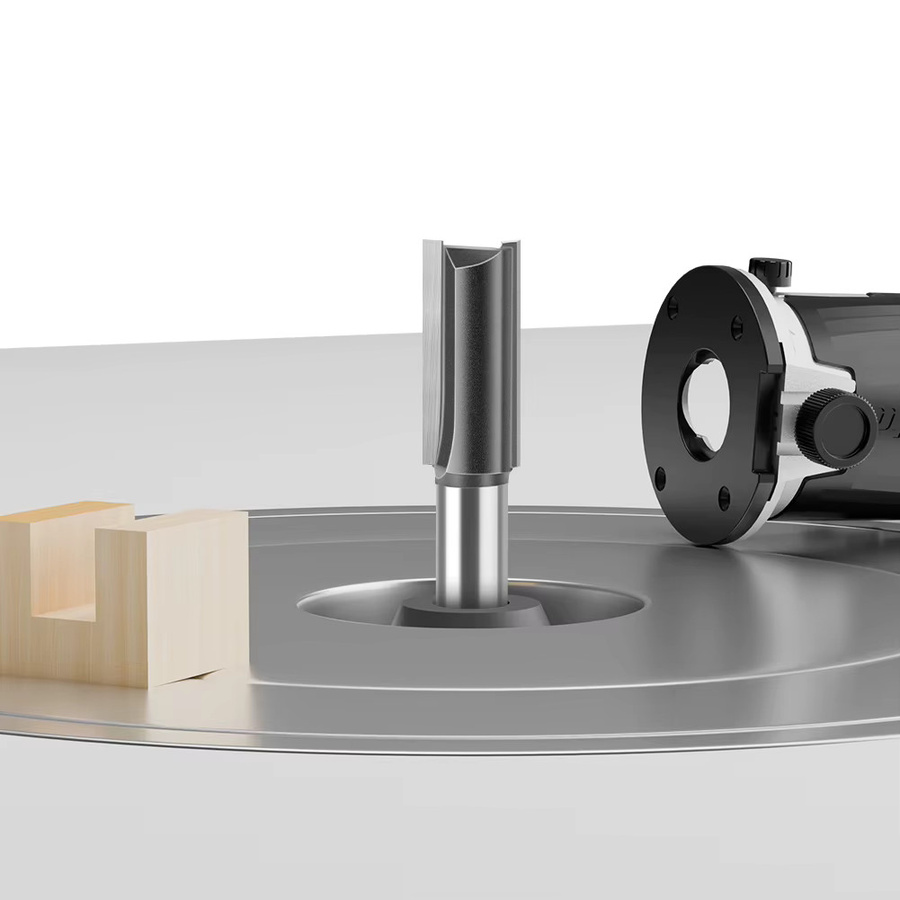 YERSOXN Gerader Schlitzfräser für Holzbearbeitung in Silber, Durchmesser: 22 mm, Schaft: 12 mm, Klingenlänge: 40 mm - Bild 4