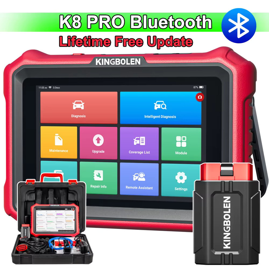 KINGBOLEN K8 PRO K8 ELITE Bluetooth OBD2 Auto-Diagnosegerät mit ECU-Codierung, bidirektionalem Test, CAN FD und DOIP sowie 42 Reset-Funktionen - Bild 8