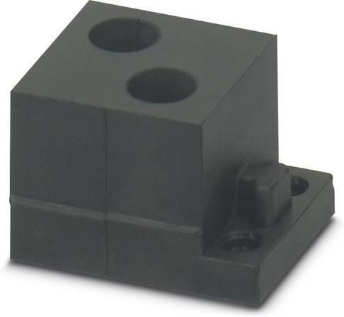 Phoenix Contact CES-SRG-BK-2X7 Kabeltülle aus NBR in Schwarz mit einem maximalen Klemmdurchmesser von 7 mm, 10 Stück - Bild 1
