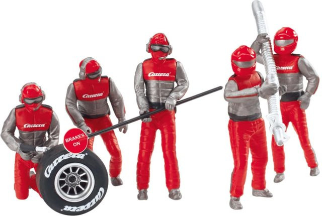 Carrera Crew Mechaniker, Figurensatz, Rot - Bild 2