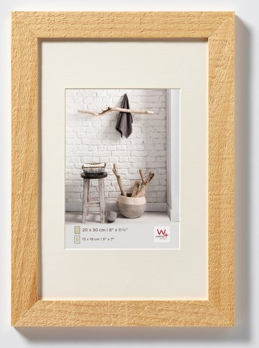 Walther Design Bilderrahmen HOME aus Holz in Braun, Breite: 35,1 cm, Höhe: 45,1 cm - Bild 1