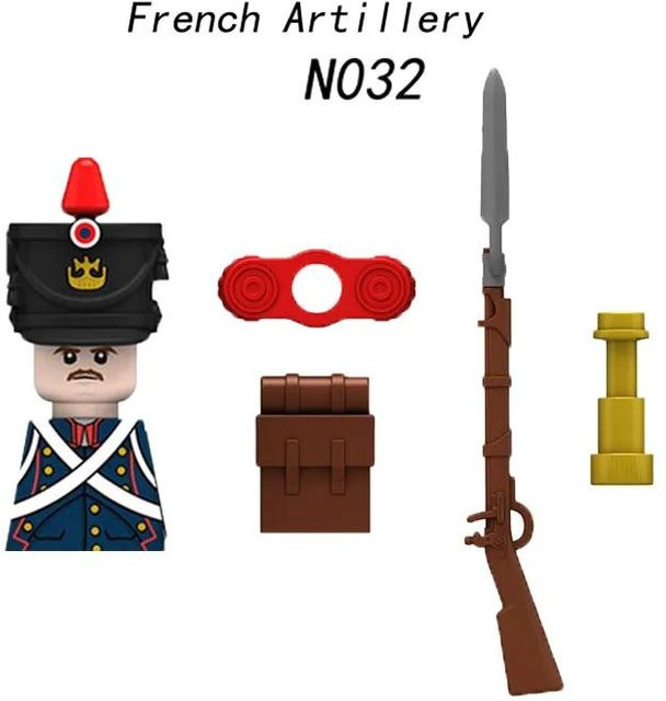 Mittelalterliche Napoleonic War Soldaten Figuren, Britische Französische Füsiliere, ab 14 Jahren - Bild 1