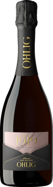 Rüdesheimer Sektkellerei Ohlig Spätburgunder Sekt Brut 2024 0,75 l - Bild 1