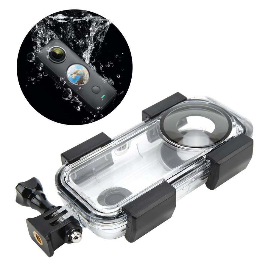 Insta360 Wasserdichtes Gehäuse für Insta360 ONE X2 Kameras, Transparent, bis 40m wasserdicht - Bild 4