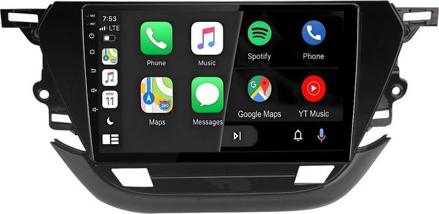 Junsun Autoradio für Opel Corsa 2019-2023 mit Bluetooth und GPS in Schwarz - Bild 1
