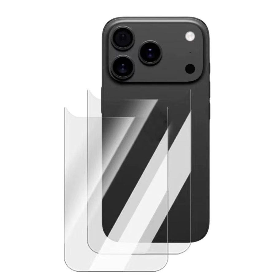 Transparente kratzfeste Glasrückseite Schutzhülle für Apple iPhone 17 und iPhone 17 Air - Bild 3