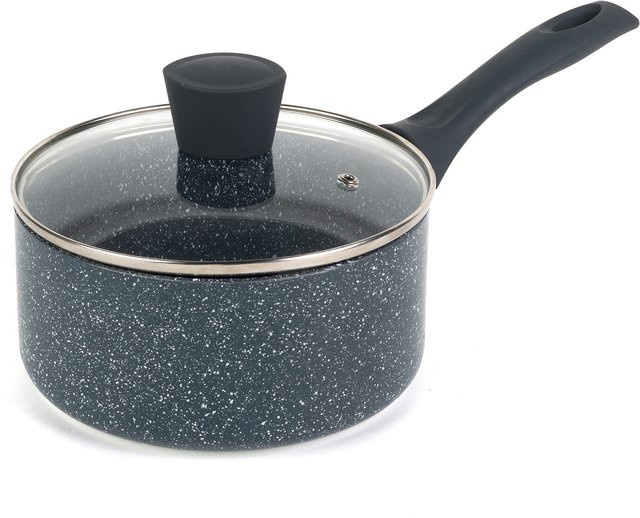 Russell Hobbs Saute Pan Nightfall Collection Blue Marble aus Aluminium mit Antihaftbeschichtung, Durchmesser: 18 cm - Bild 1