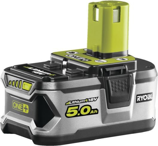 Ryobi One+ Akku RB18L50 Lithium-Ionen 18 V 5,0 Ah Schwarz Grün Grau - Bild 1