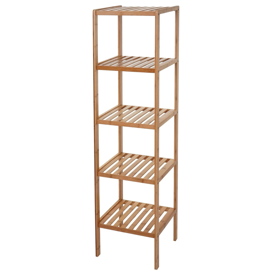 MCW Badregal B18 aus Bambus in Braun, B/T/H: 140 x 33 x 34 cm - Bild 2