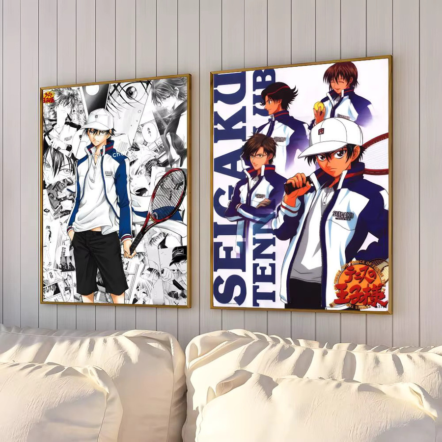 Kayou Tennis-Plakat Wanddekoration, selbstklebend, mehrfarbig, rechteckig - Bild 3