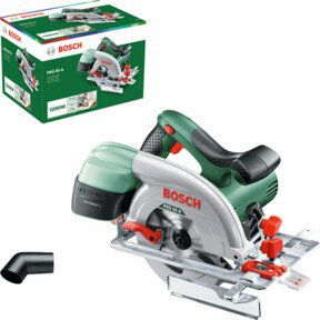 Bosch Handkreissäge PKS 55 A mit 1200 W und 160 mm Sägeblatt in Grün/Schwarz - Bild 3