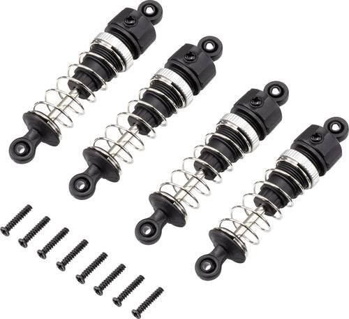 Reely Ersatzteil Stoßdämpfer komplett, Zubehör, Metall, Schwarz, 1:16 - Bild 1