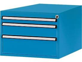 Manuflex Schubladen-Unterbauten für Werkbank Profi, Farbe: Lichtblau, Tiefe: 70 cm - Bild 1