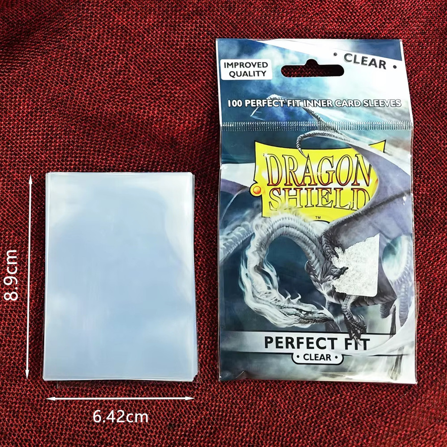 Dragon Shield Kartenhüllen, Transparent, 100 Stück, Nachfüllpack - Bild 2