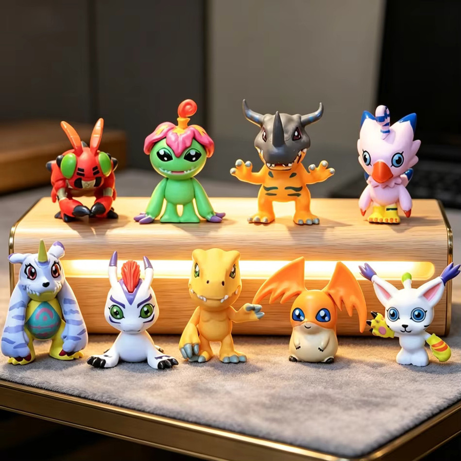Bandai Digimon Adventure, Figuren-Set, 9-teiliges Set - Bild 3