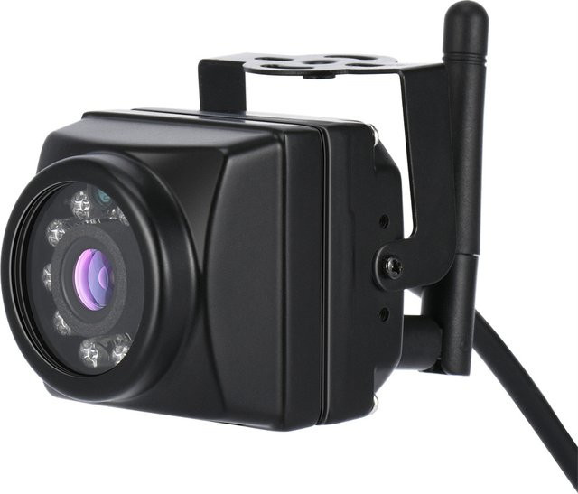 Xmeye ICsee Mini IP-Kamera Wasserdicht mit 8MP 4K Auflösung, WLAN und POE, 940nm IR Nachtsicht, Audio und RTSP, Farbe: Schwarz - Bild 1