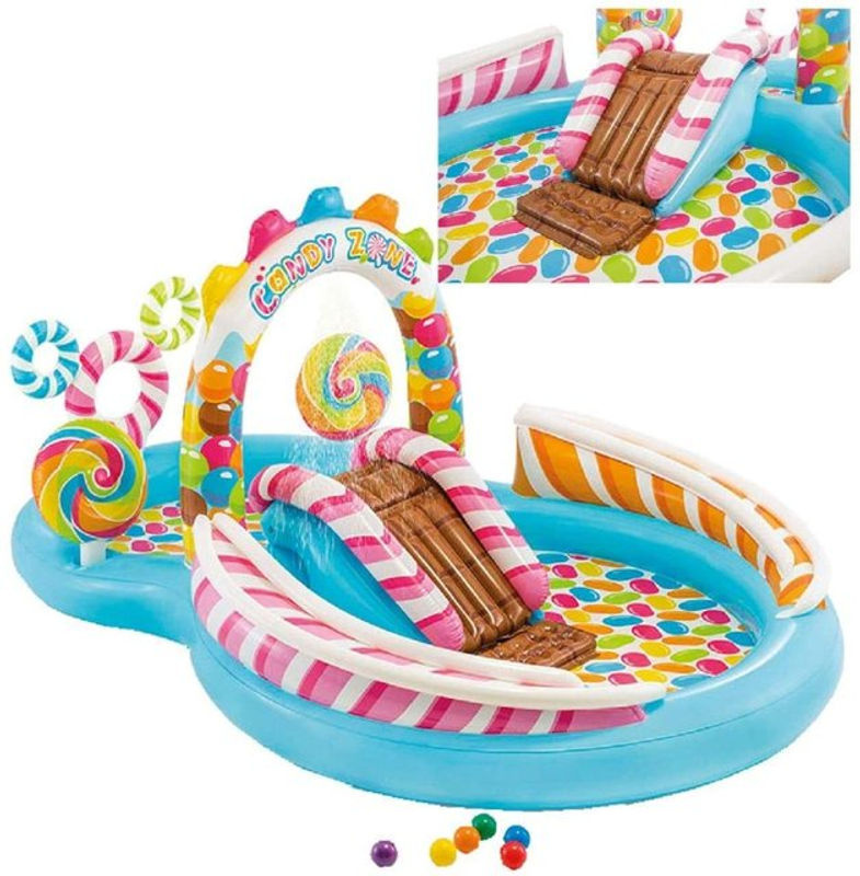 Intex Candy Zone Play Center aufblasbares Planschbecken in Multicolour - Bild 2