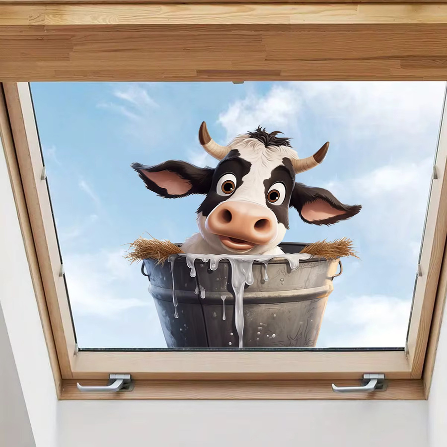 Selbstklebender doppelseitiger Fensteraufkleber für Kinderzimmer und Glasdekoration von BRUP - Bild 2