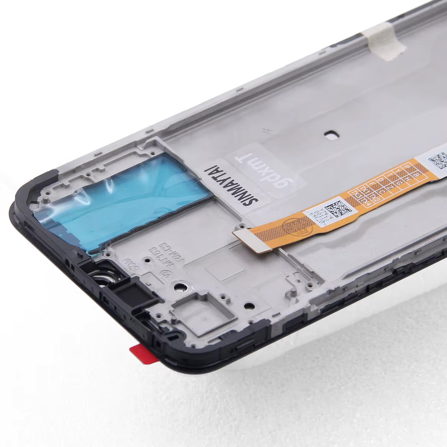 LCD-Display mit Rahmen und Touchscreen als Ersatz für vivo y33s v2109, 6.58 Zoll, Schwarz - Bild 4
