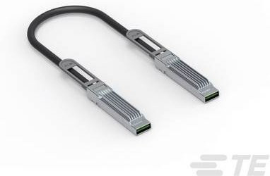TE Connectivity LWL-Adapter 2821313-4 in Schwarz - Bild 1