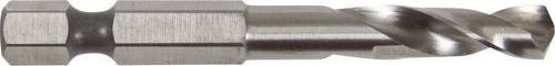 Metabo HSS-G Metall-Spiralbohrer in Silber mit Sechskantschaft, Durchmesser: 4,0 mm, Gesamtlänge: 53 mm - Bild 1