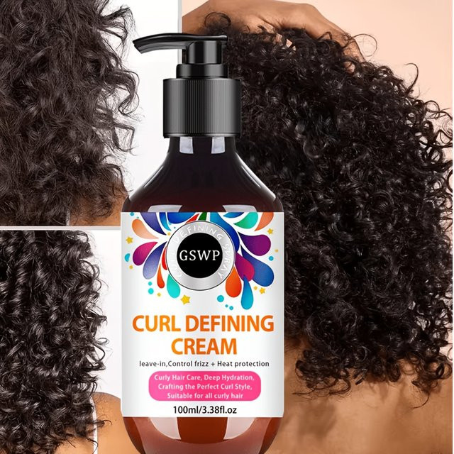 GSWP Locken-Styling-Creme mit Keratin, 100 ml, lockiges Haar - Bild 1