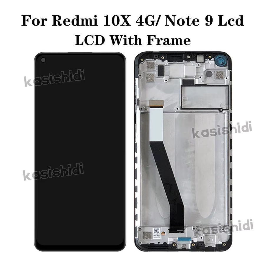 Xiaomi Redmi Note 9 Ersatz LCD Display in Schwarz mit 6.53 Zoll für Redmi 10x 4G m2003j15sg m2003j15ss - Bild 2