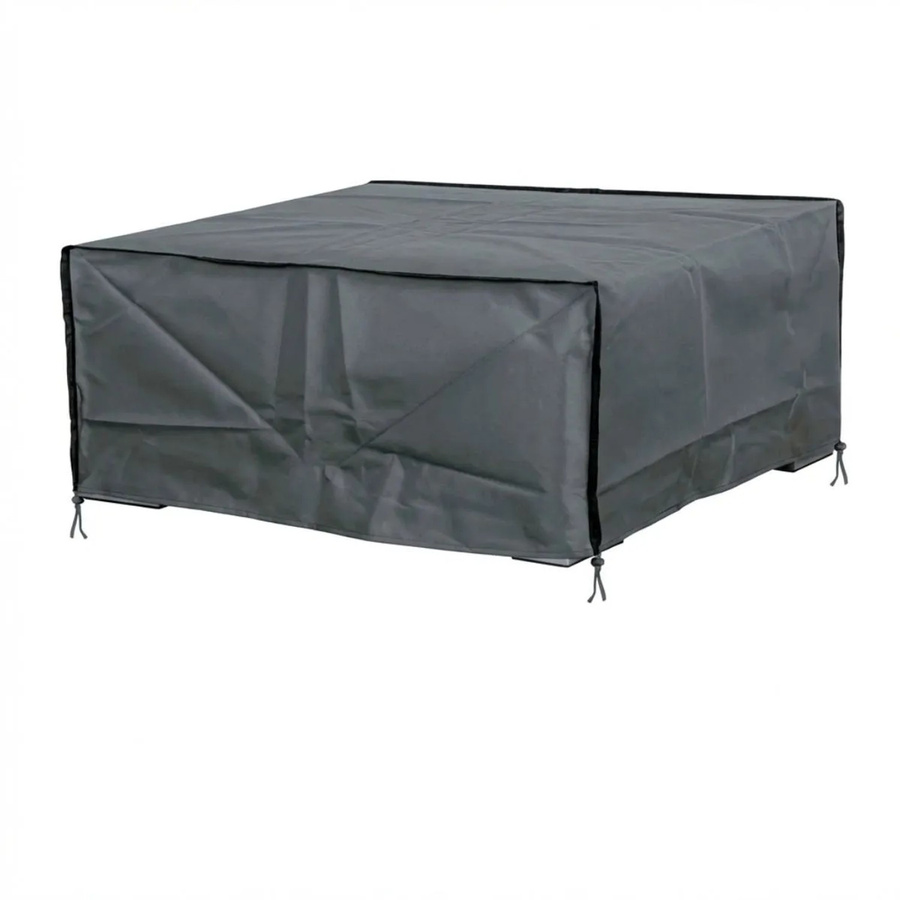 Boni-Shop Schutzhülle für Lounge Gartenmöbel aus Polyester, wasserabweisend, Grau, B/T/H: 200 x 160 x 80 cm - Bild 2