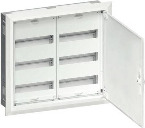 Hager FWU32S Feldverteiler für Hohlwände, 6 Reihen, Weiß - Bild 1