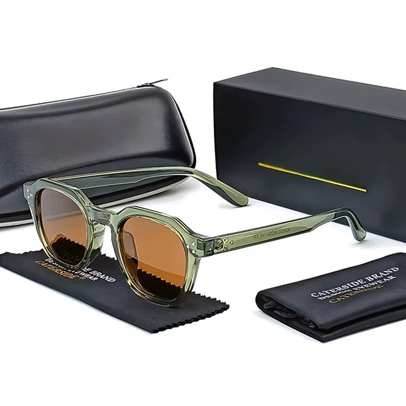 Caterside Sonnenbrille, polarisiert, TR90, Vollrand, Unisex - Bild 4