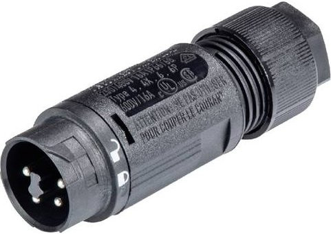 Wieland Electric 46.052.4554.1 Steckverbinder in Schwarz - Bild 1