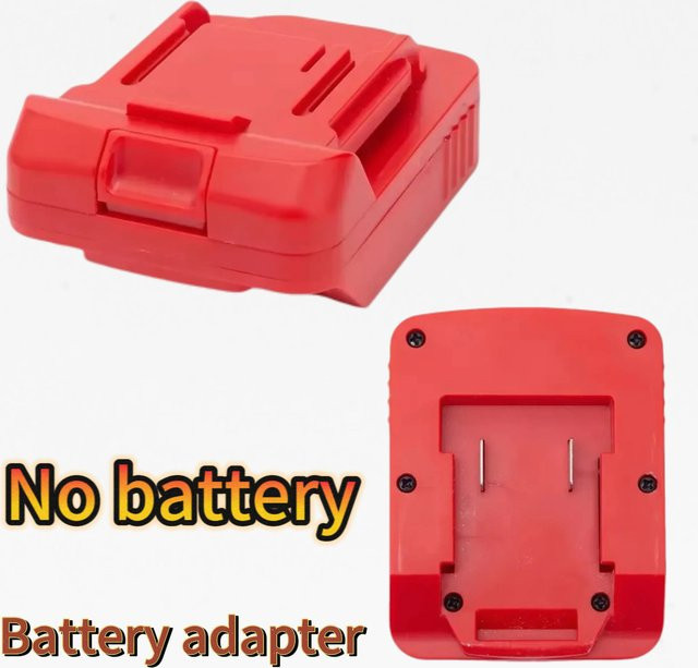 Parkside Akku-Adapter für Lidl Parkside X20V Li-Ion und Makita 18/20V Akkus in Rot - Bild 1