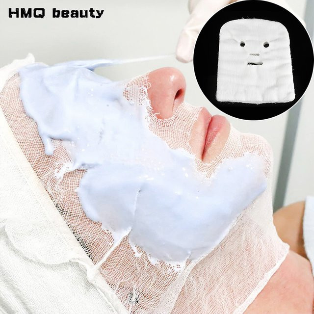 HMQ beauty Gesichtsmaske aus Baumwolle, 100 Stück, Unisex - Bild 1