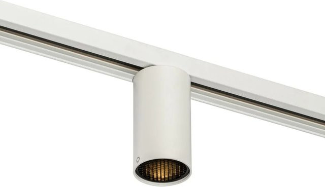 QAZQA Modernes Spotlight für 1-phasiges Schienensystem in Weiß mit GU10 Reflektor - Bild 1