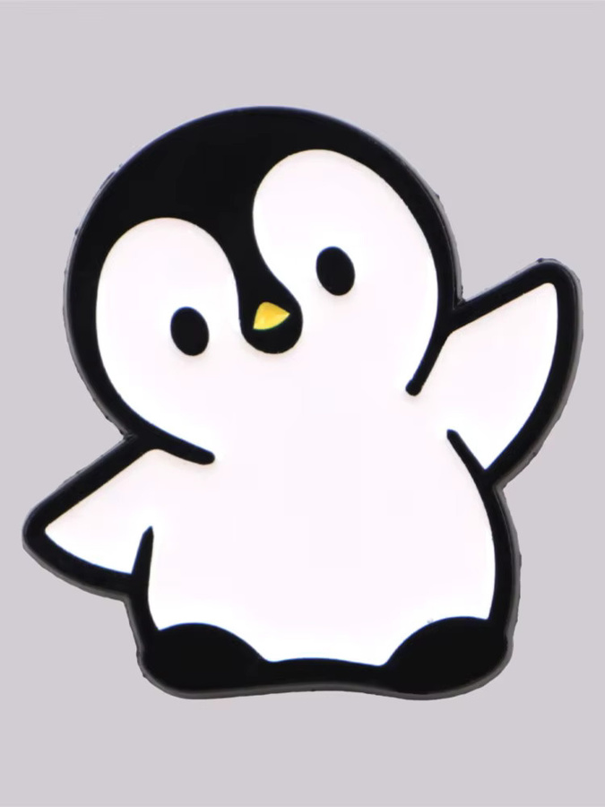 Ramulus Anstecknadel Pinguin, Emaille, Unisex - Bild 4
