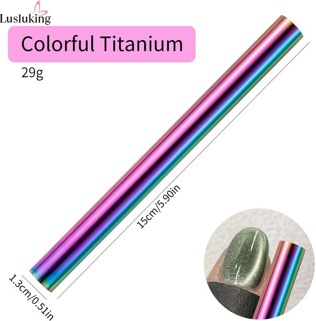 NATAWA Magnetstift für Katzenaugen-Nageldesign, Metallic, Unisex - Bild 1