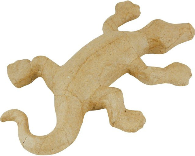 Décopatch Salamander aus Pappmaché in Braun - Bild 1