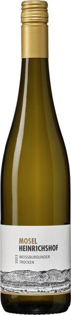 Heinrichshof Weißburgunder Weißwein, Mosel, trocken, 0,75 l - Bild 1