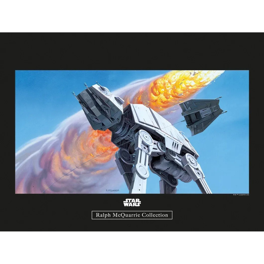 Komar Wandbild Star Wars AT-AT, Multicolor, Breite: 40 cm, Höhe: 30 cm - Bild 2