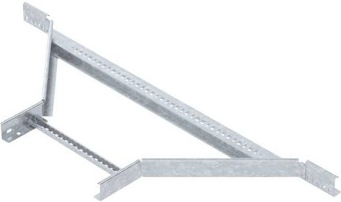 OBO Bettermann Anbau-Abzweigstück aus Metall in Silber - Bild 1