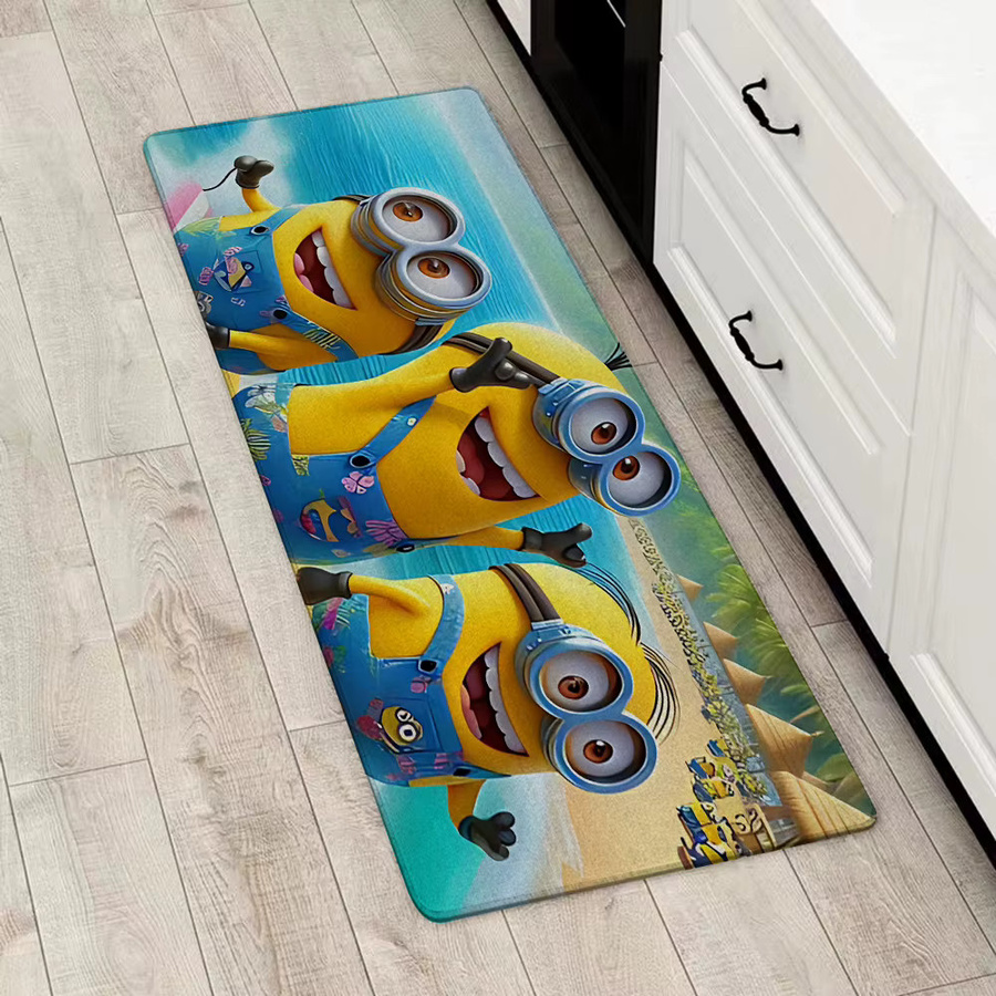 Rutschfeste Fußmatte mit Minions Motiv von Potdemiel, B/T: 60 x 40 cm - Bild 2