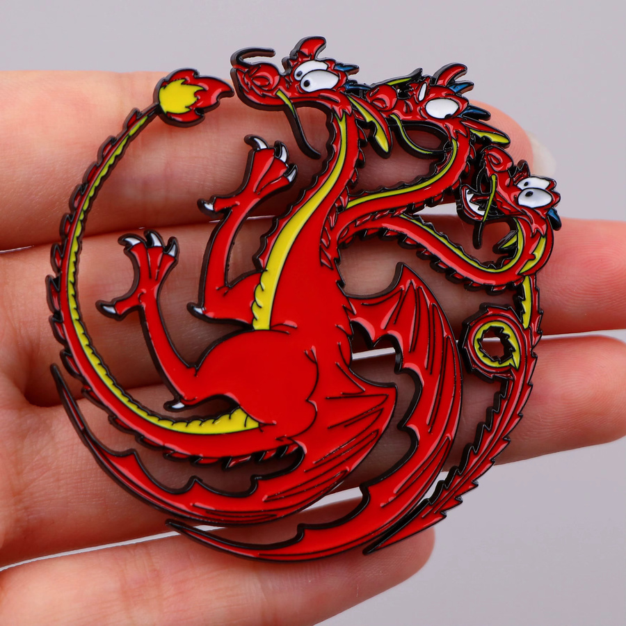 Disney Drachen-Emaille-Pins, Broschen, Unisex - Bild 3