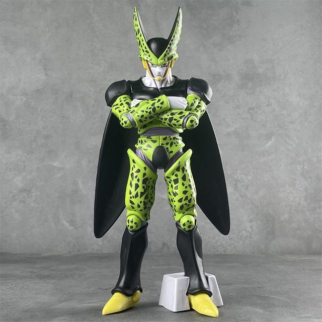 Bandai Dragon Ball Anime Figur Cell vs. Goku Modell Statue Multicolor Höhe: 28,0 cm - Bild 1