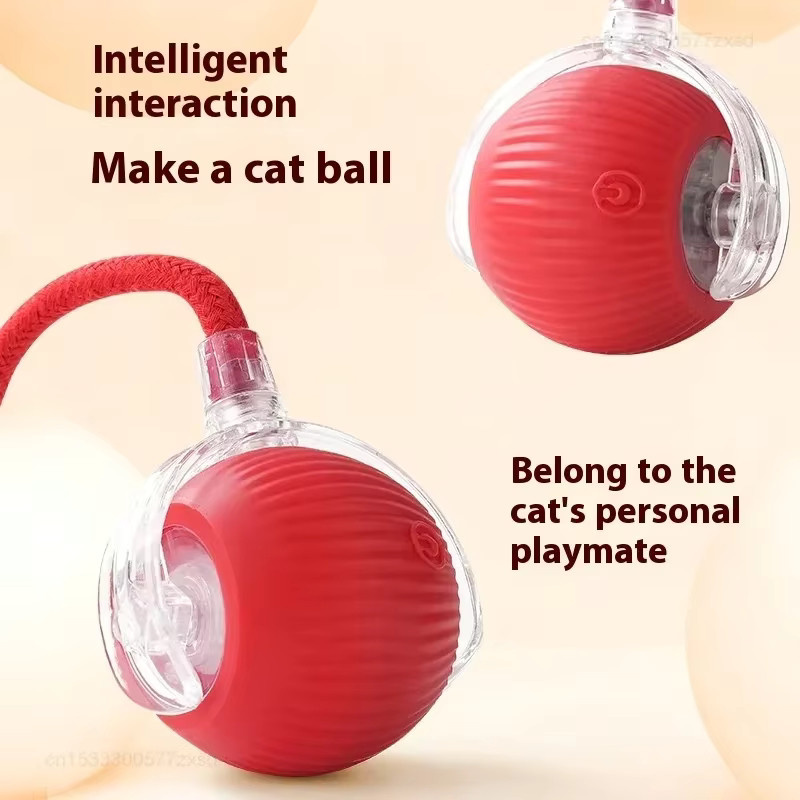 MIJIA Wiederaufladbares Katzenspielzeug, Interaktiver Automatik-Rollball - Bild 3